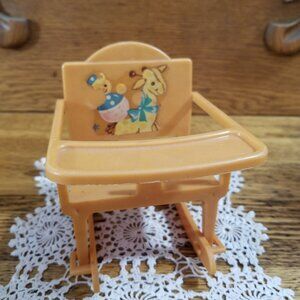 Vintage Doll Potty Chair w/ Removable Pot – Rocking or Standing – Unmarked –1950